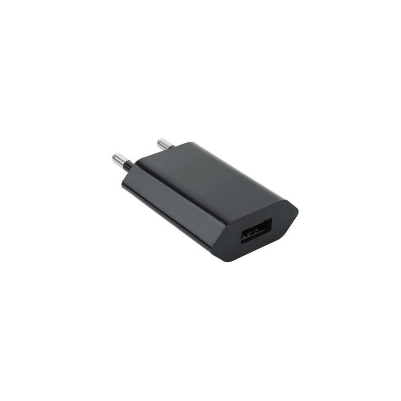Caricabatterie di rete Mini USB 5V Nanocable - Colore nero