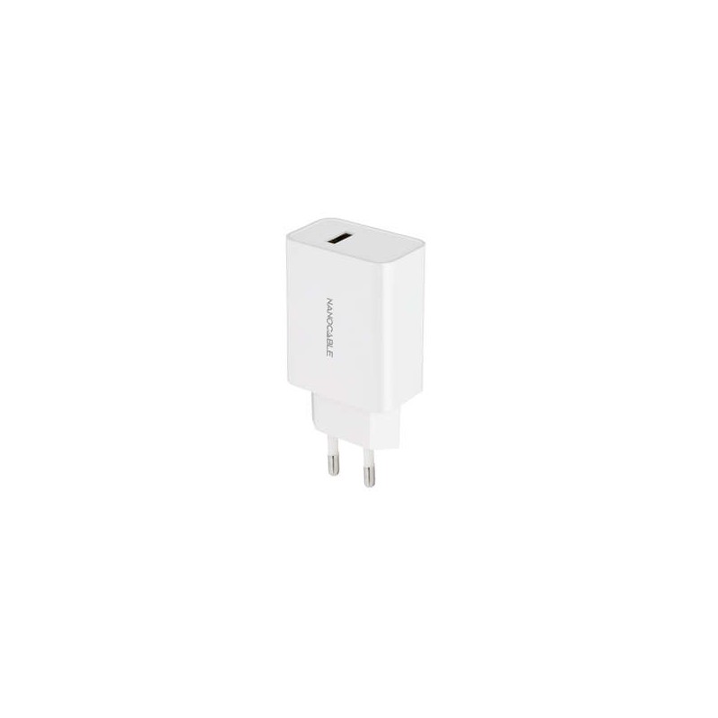 Caricatore USB nanocavo 5V/2.1A - Colore bianco