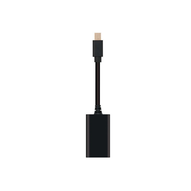Nanocable  convertitore Mini DP a HDMI - mDP/M-HDMI A/H - 15 cm - Colore nero