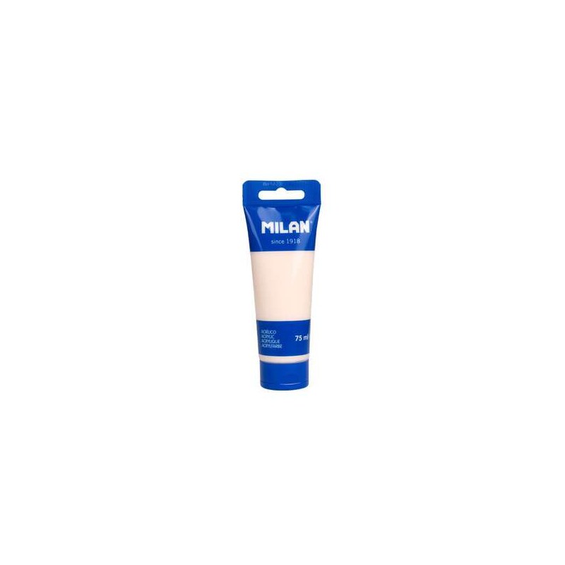 Tubo di vernice acrilica Milan da 75 ml - Pigmenti di alta qualità - Miscelabile - Colore rosa pallido