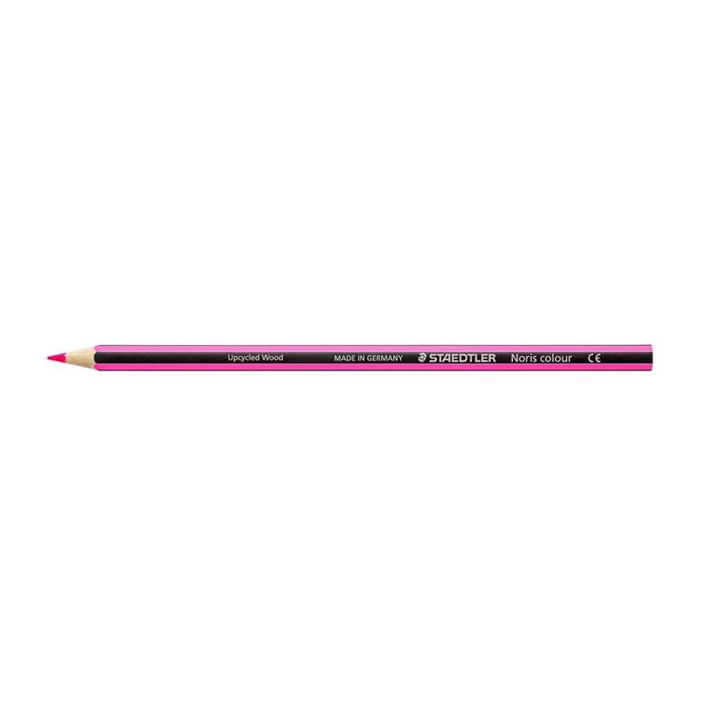 Staedtler Noris Color 185 Matita colorata esagonale - Resistenza alla rottura - Materiale Wopex - Colore magenta