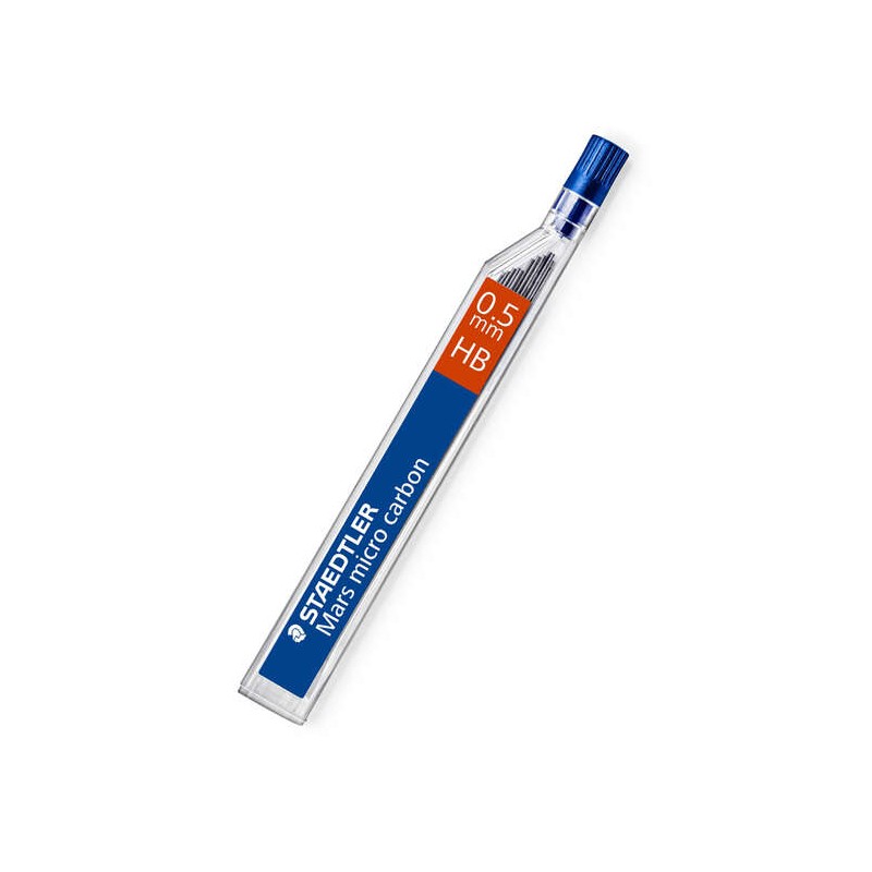 Staedtler Mars Micro Mine portamine 0.5 mm HB - Forti e durevoli - Senza PVC - Adatte per la maggior parte delle matite meccanic