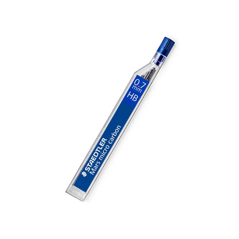Mine Staedtler Mars Micro 0.7 mm HB - Forti e durevoli - Senza PVC - Adatte alla maggior parte delle matite meccaniche
