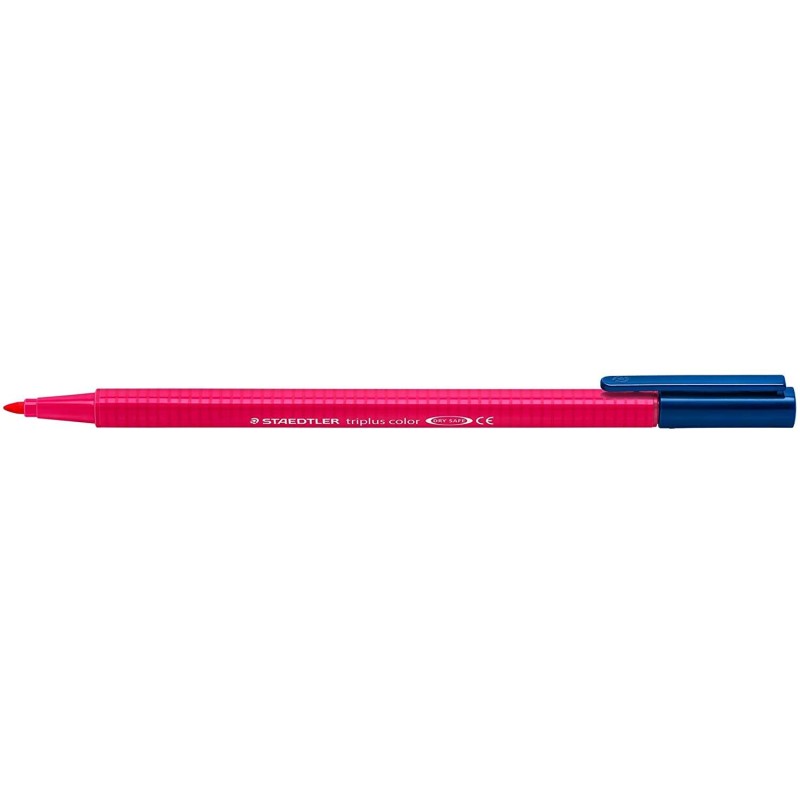 Staedtler Triplus Color 323 Pennarello Punta Fine - Tratto Circa 1 mm - Inchiostro a Base Acqua - Colore Rosso Bordeaux