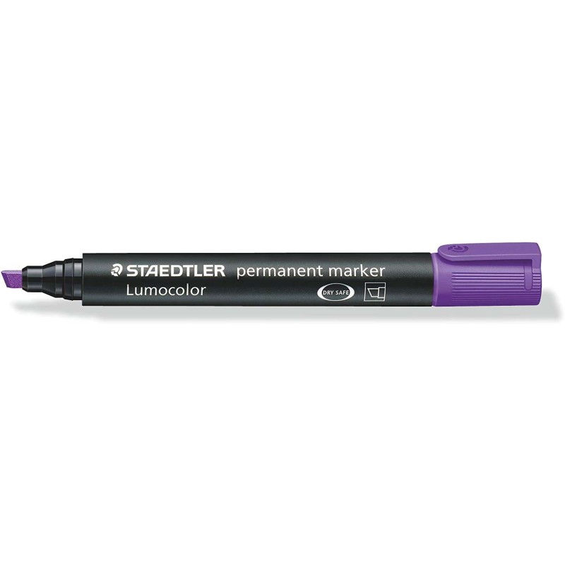 Pennarello permanente Staedtler Lumocolor 350 - Asciugatura rapida - Punta 2 - 5 mm circa - Colore viola