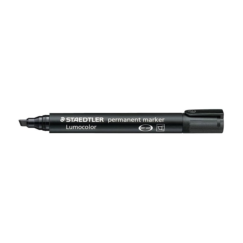 Pennarello permanente Staedtler Lumocolor 350 - Asciugatura rapida - Punta 2 - 5 mm circa - Colore nero
