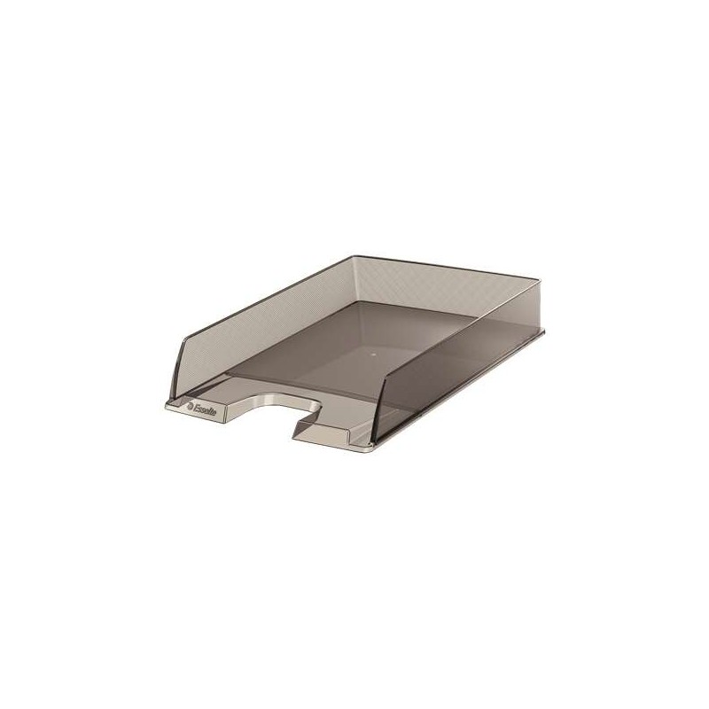 Vassoio Portadocumenti Esselte Europost - Plastica Trasparente - Formato Verticale - A4 - Colore Fumé Trasparente
