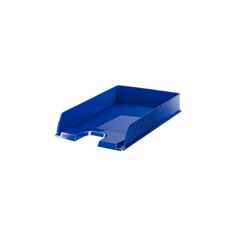 Vassoio portadocumenti Esselte Europost - Formato verticale - A4 - Spazio per etichetta identificativa - Colore blu