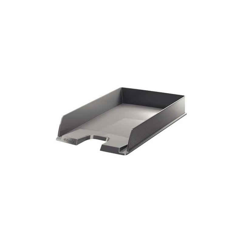 Vassoio portadocumenti Esselte Europost - Formato verticale - A4 - Spazio per etichetta identificativa - Colore grigio