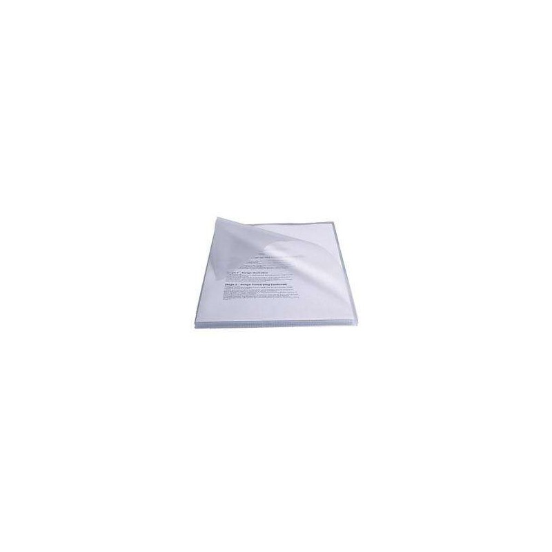 Scatola Esselte da 50 Dossier per Unghie in PVC da 250 Micron - Formato A4 - Trasparente