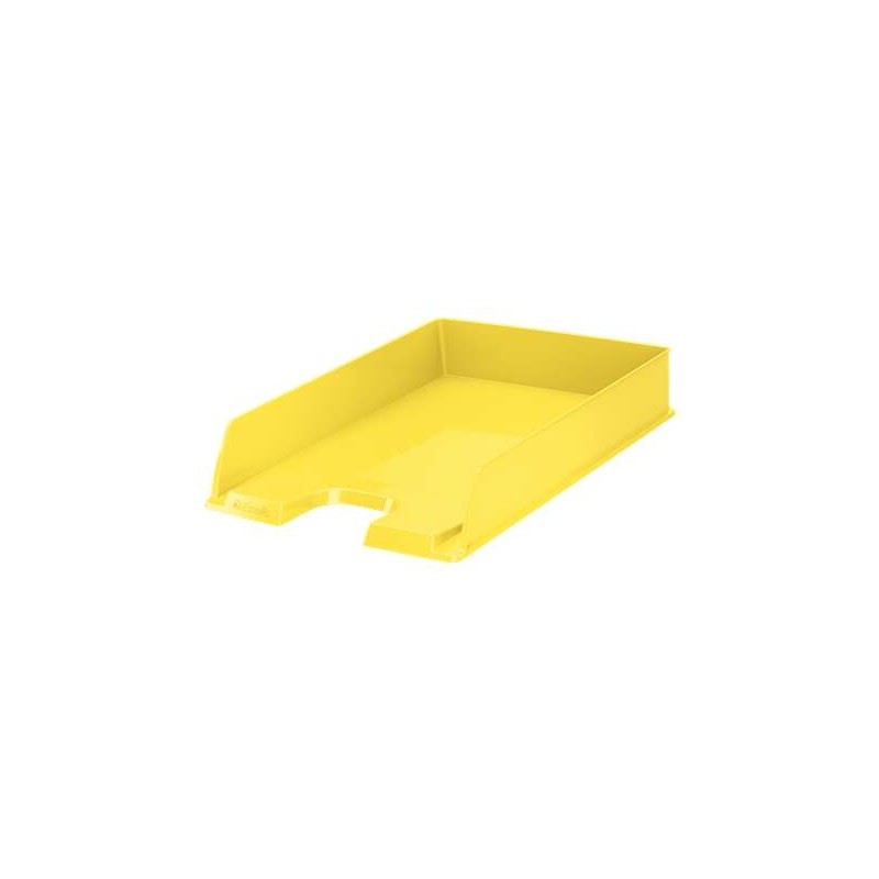 Vassoio portadocumenti Esselte Europost Vivida - Formato verticale - A4 - Spazio per etichetta identificativa - Colore giallo