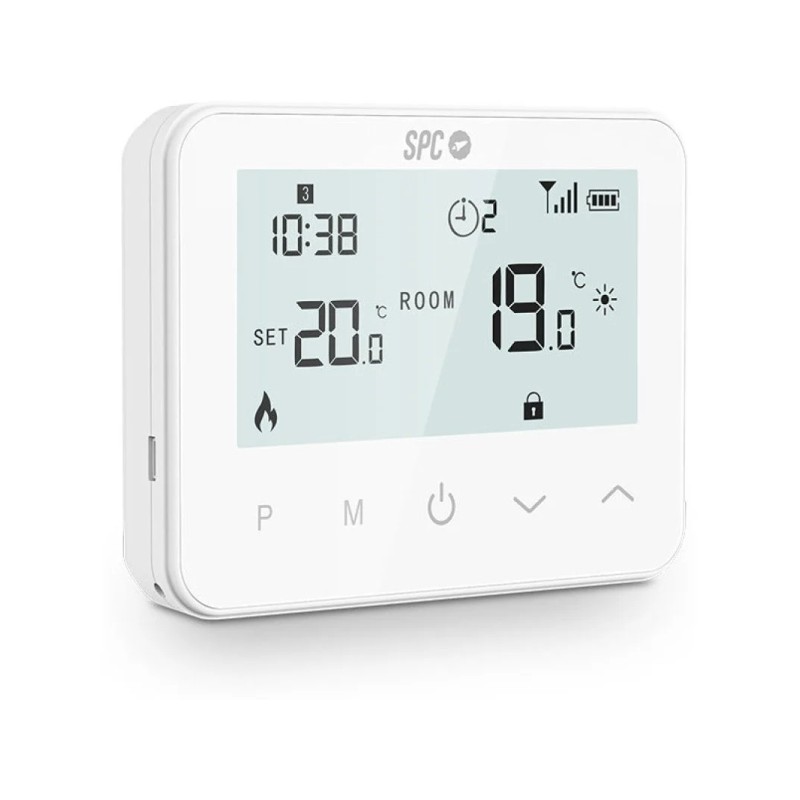 Termostato SPC Vesta Termostato WiFi intelligente per caldaia a gas con controllo tramite app