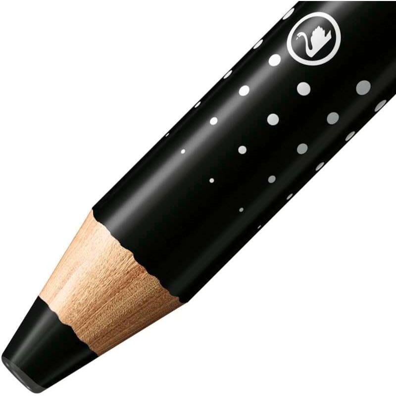 Stabilo MARKdry Pennarello per lavagna - Mina XXL da 10 mm - Legno certificato 100% CFRP - Colore nero