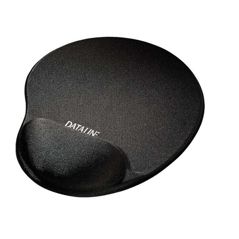 Tappetino per mouse e poggiapolsi ergonomici Esselte Allinone - Riempito in gel - Nero