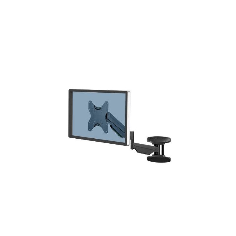 Supporto a parete per schermo Fellowes - Completamente regolabile - Sistema con molla a gas - Fino a 42 o 30 kg - Colore n