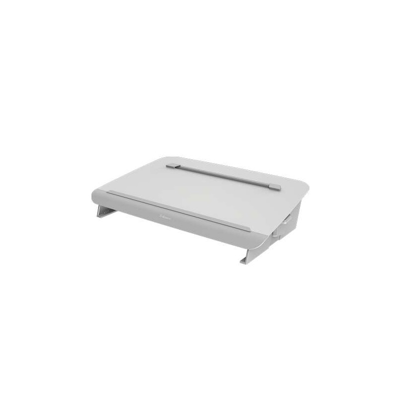 Supporto e leggio Fellowes Hana - Guida alla lettura magnetica - Design elegante e resistente - Fino a 5 kg - Colore bianco