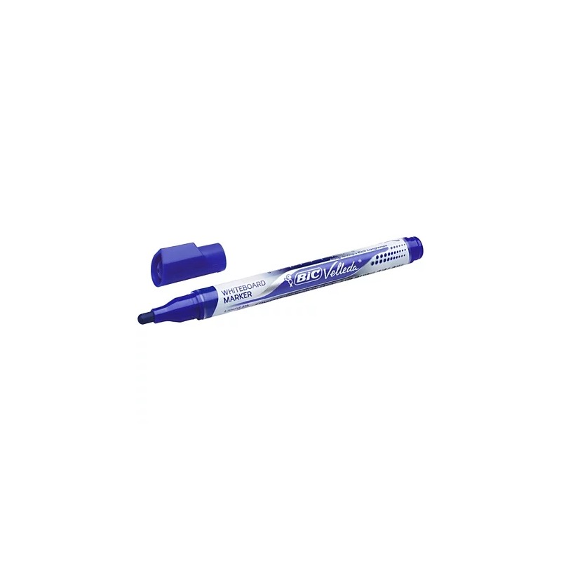 Pennarello per lavagna bianca Bic Velleda a inchiostro liquido - Punta media - Tratto 2.3 mm - Inchiostro liquido a base di alco
