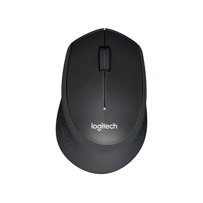 Mouse wireless USB Logitech M330 Silent Plus 1000 dpi - Silenzioso - 3 pulsanti - Utilizzo per destrimani - Colore nero