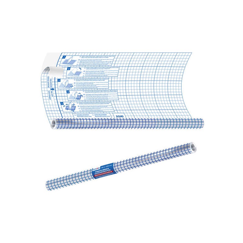 Rotolo fermalibri autoadesivo Dohe - Dimensioni 50x150 cm - Materiale PVC 50 micron