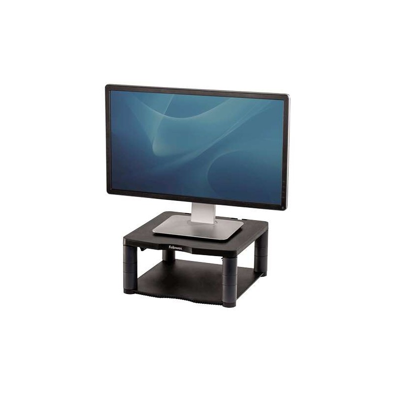 Supporto per monitor Fellowes Premium - Regolabile in 5 altezze - Fino a 36 kg - Colore grafite