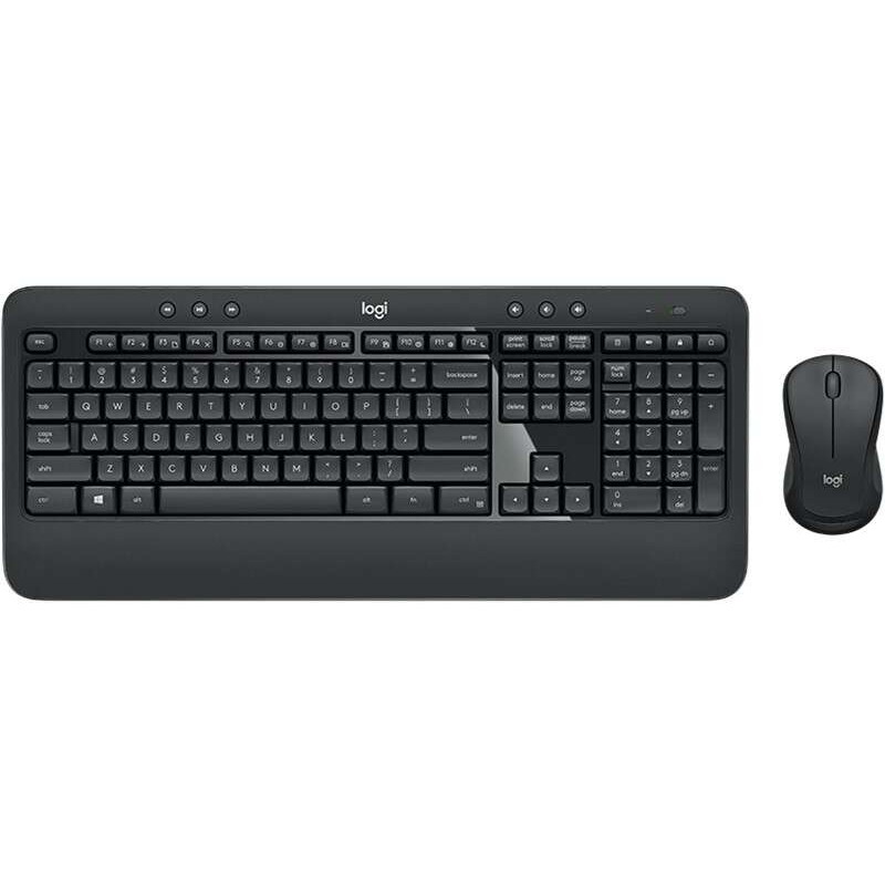Logitech MK540 Advanced Pack Tastiera Wireless K540 + Mouse M310 3 Pulsanti - Uso Ambidestro - Colore Nero