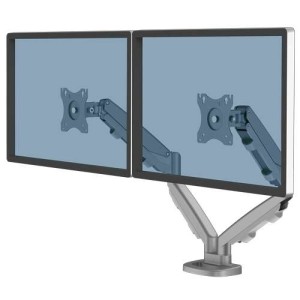 Braccio per doppio monitor...
