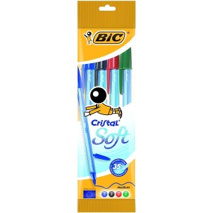 Bic Cristal Soft Confezione...