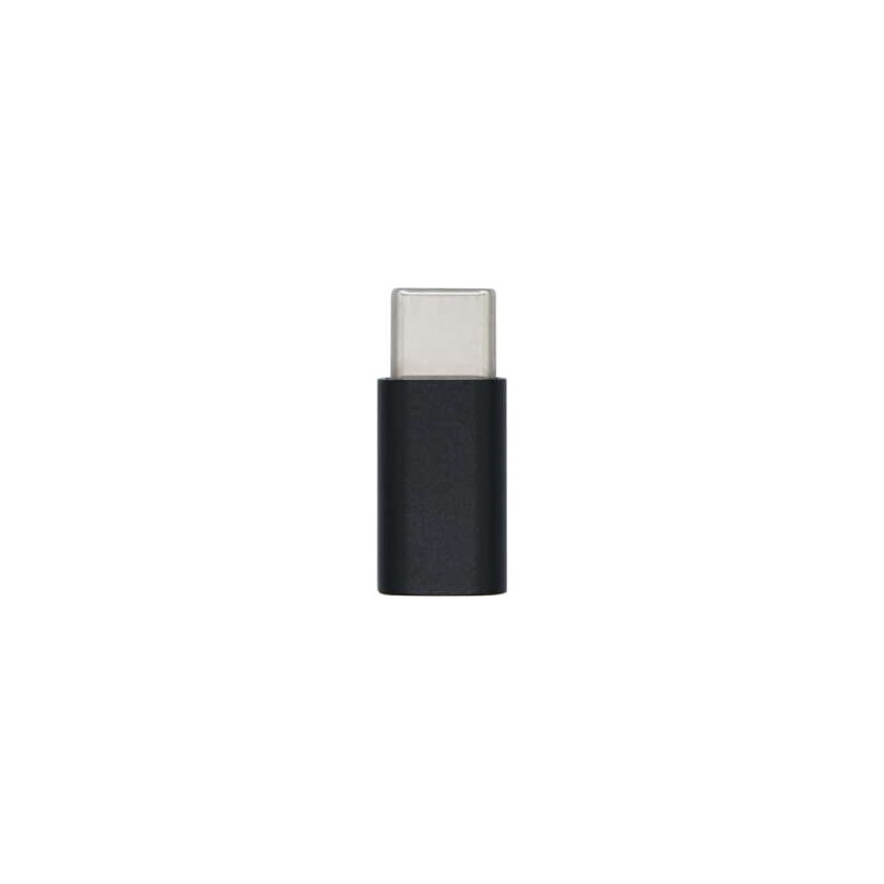 Adattatore Aisens Mini USB-C USB 2.0 - Tipo Micro-B/H-USB-C/M - Colore nero