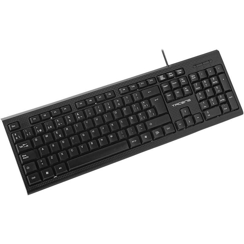 Tastiera a membrana USB Tacens Anima AK0 - Cavo da 1.30 m