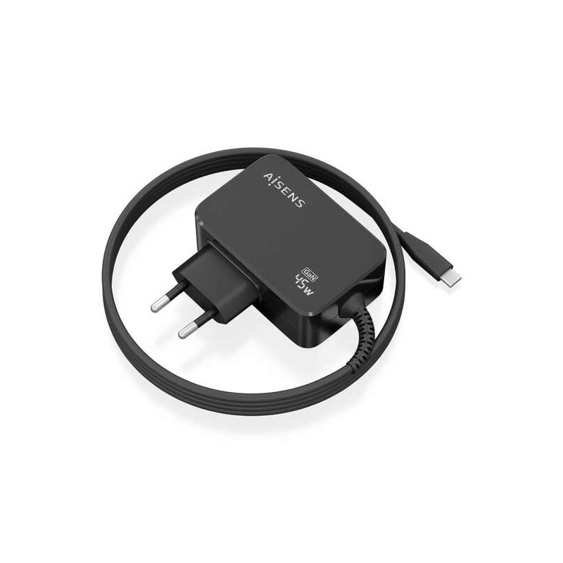 Caricabatterie Aisens GAN 45W PD3.0 1xUSB-C 1.8 m