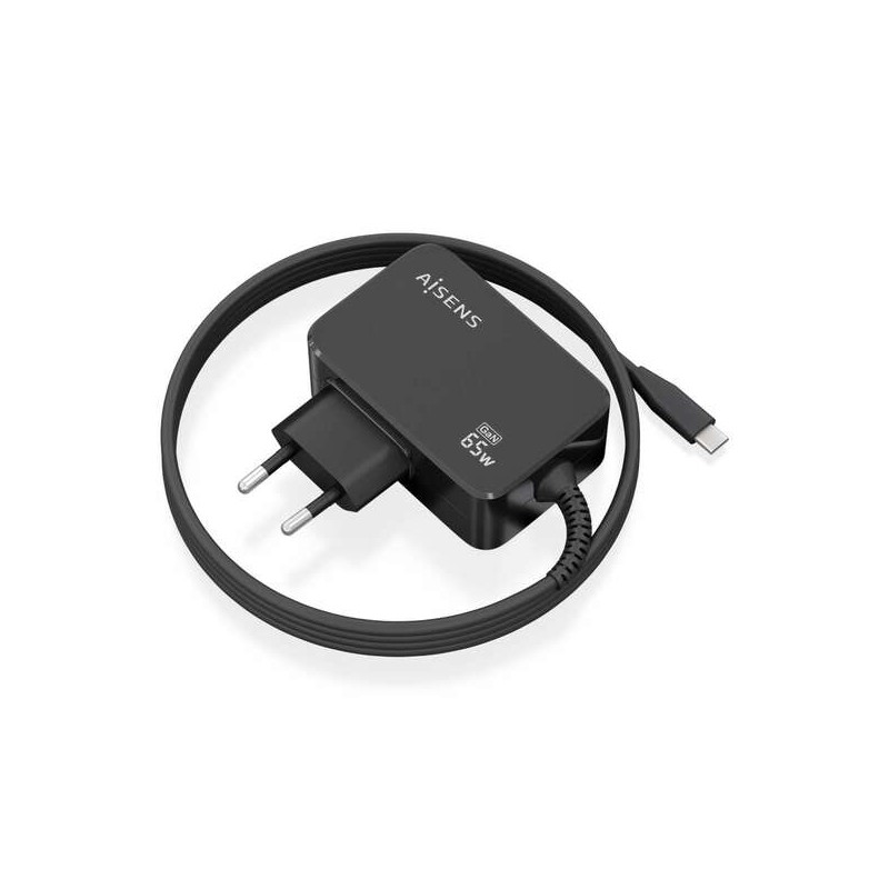 Caricabatterie Aisens GAN 65W PD3.0 1xUSB-C 1.8m