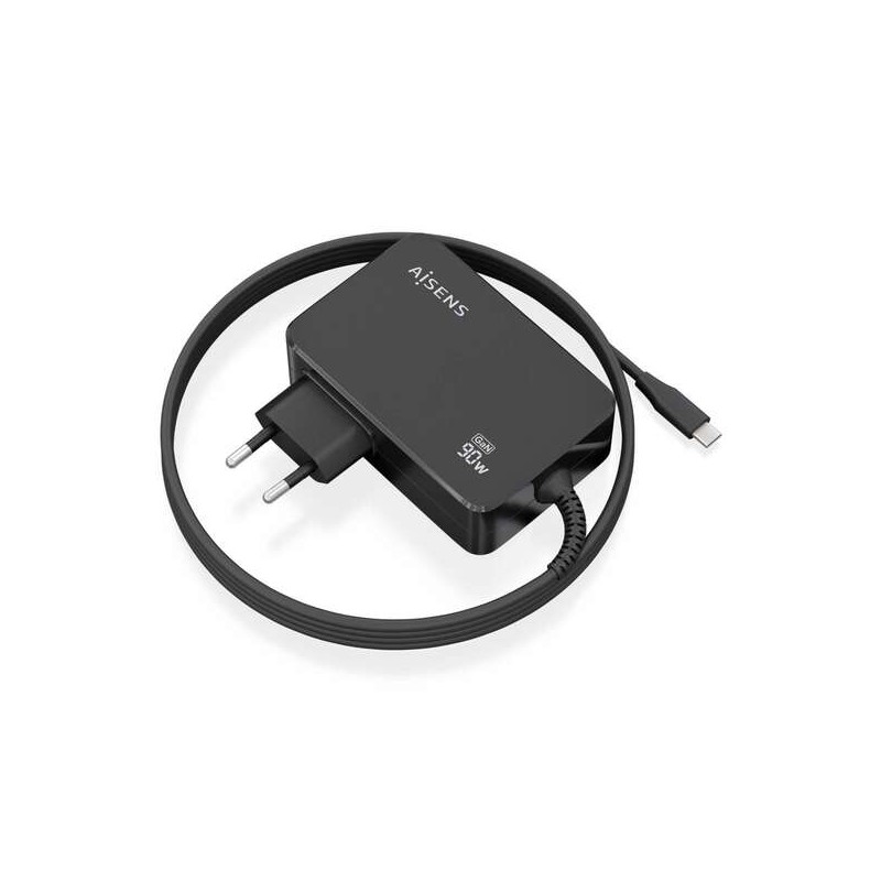 Caricabatterie Aisens GAN 90W PD3.0 1xUSB-C 1.8 m