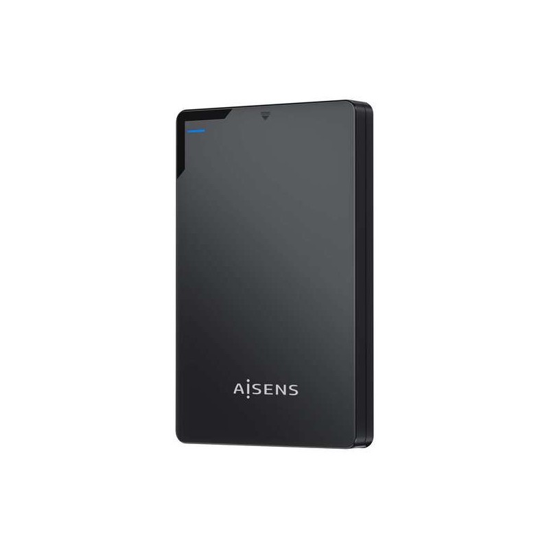 Aisens Box esterno 2.5 ASE-2520B 9.5 mm SATA a USB 3.0/USB3.1 Gen1 - Nero
