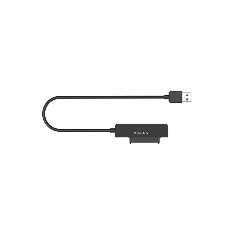 Aisens ASE-25A03B Adattatore SATA a USB-A USB 3.0/USB3.1 Gen1 per dischi rigidi da 2.5 - Nero