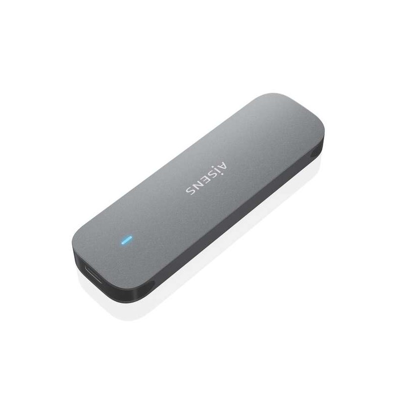 Aisens Box esterno M.2 (NGFF) ASM2-006Gry SATA a USB3.1 GEN1 - Colore grigio