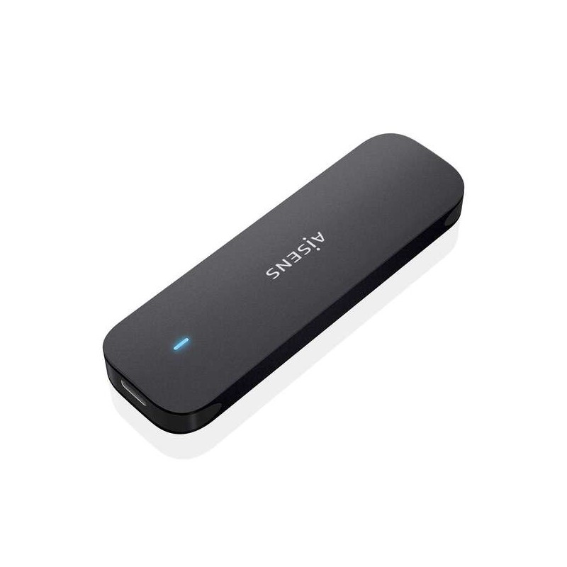 Aisens Box Esterno M.2 (NGFF) ASM2-024B NVMe a USB3.2 GEN2 - Colore Nero