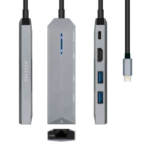 Aisens USB-C Dock 5 in 1 -...