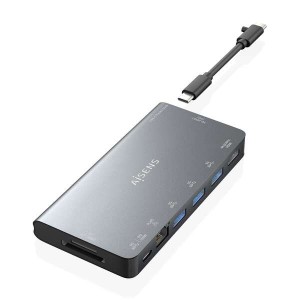 Aisens USB-C Dock 8 in 1 -...