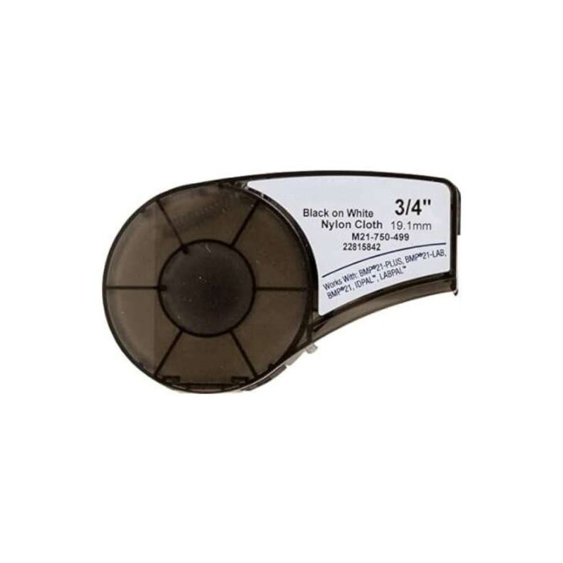 ETICHETTE GENERICHE IN NYLON BRADY BMP21 NERO/BIANCO M21-750-499-TB