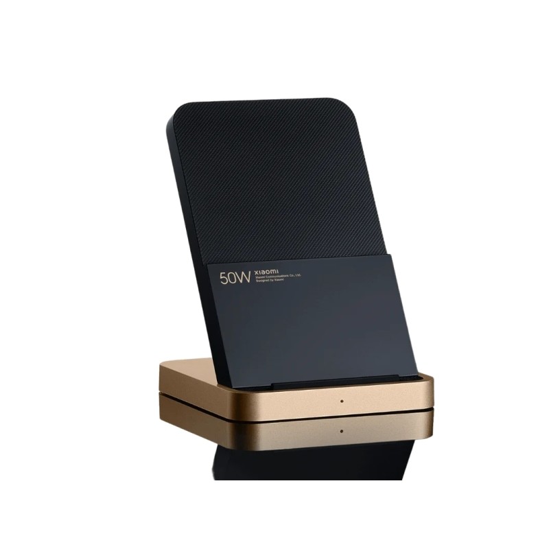 Supporto di ricarica wireless Xiaomi 50W Caricabatterie wireless 50W - Tecnologia QI - Colore Nero/Bronzo