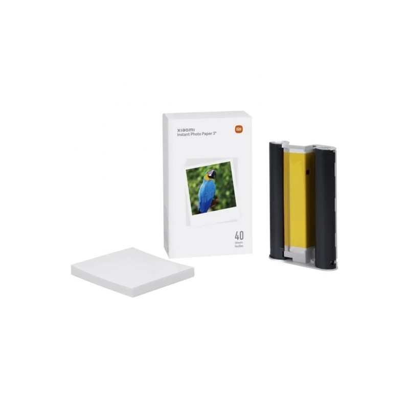 Carta fotografica Xiaomi Instant Photo Paper 3 per stampante Xiaomi Instant Photo 1S 40 unità