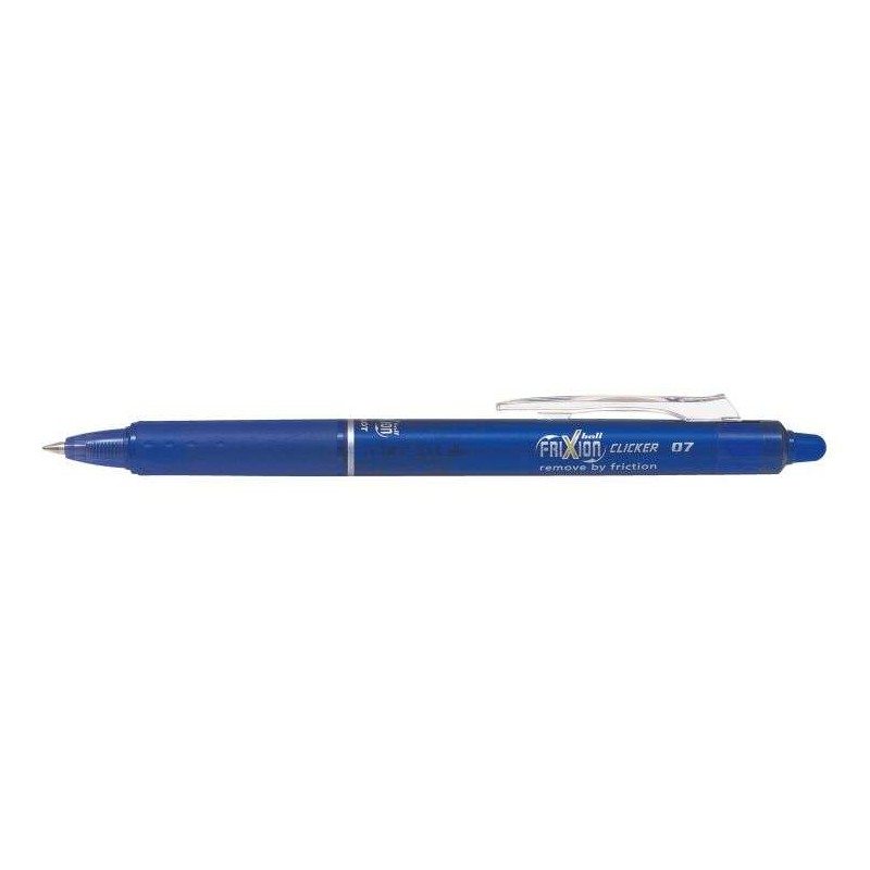 Penna gel a scatto. punta 0.7 mm. colore BLU - PILOT FRIXION BALL CLICKER