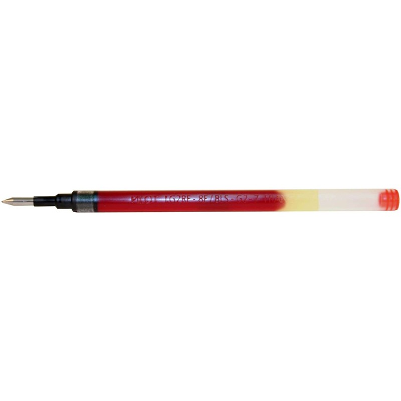 Ricarica Pilot per penne serie G2. B2P. G2 Victoria. G-Knock. MR - Colore rosso