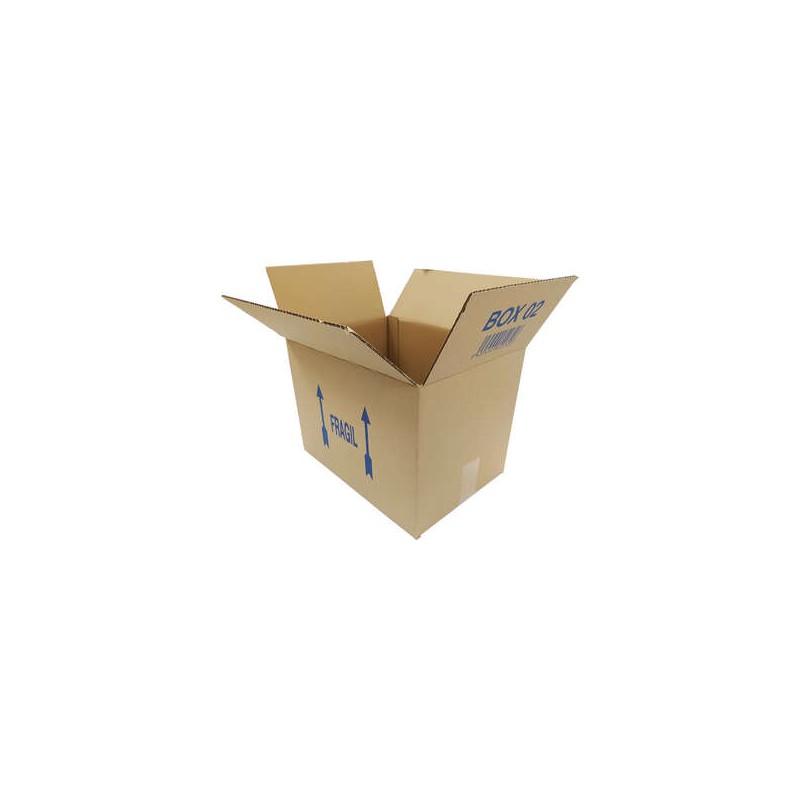 Scatola in cartone 35x25x25 cm (Canale 5)