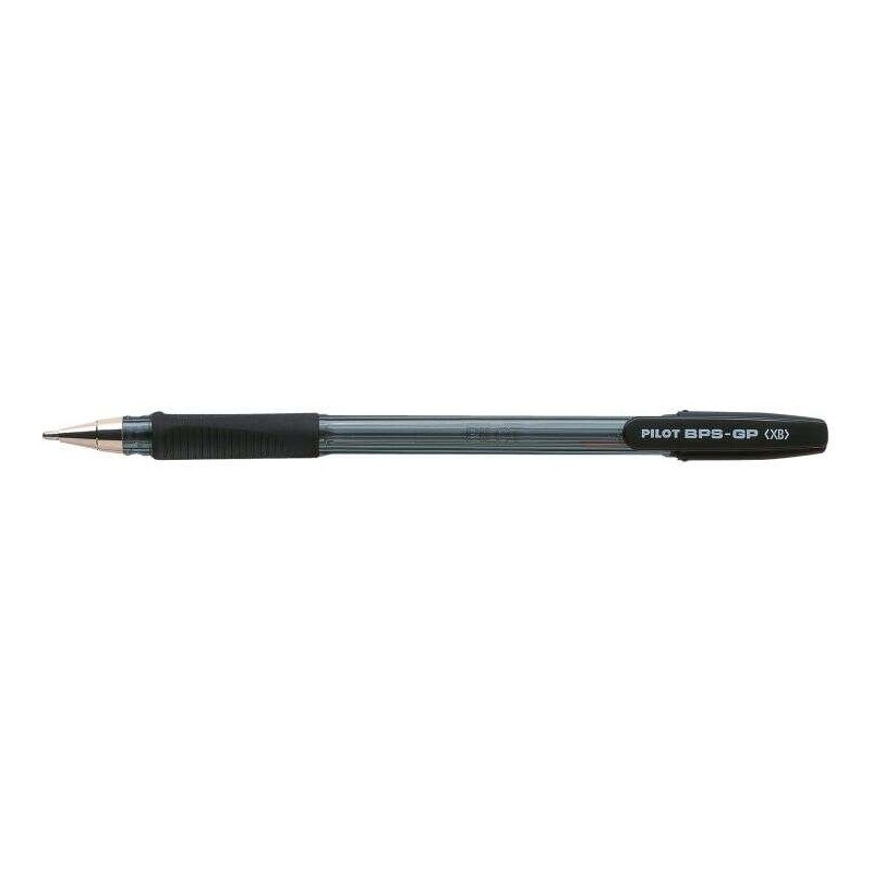 Penna a sfera Pilot BPS-GP - Ricaricabile - Punta extra larga da 1.60 mm - Corsa da 0.33 mm - Colore nero
