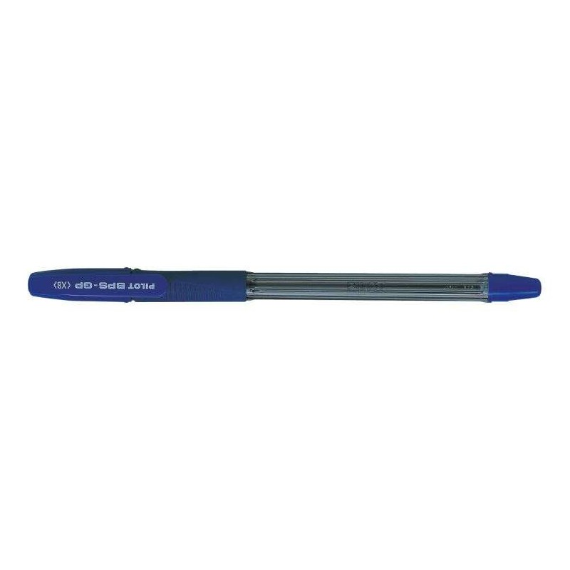 Penna a sfera Pilot BPS-GP - Ricaricabile - Punta extra larga da 1.60 mm - Corsa da 0.33 mm - Colore blu