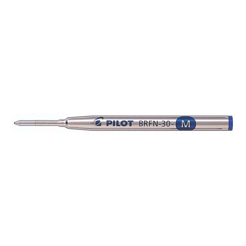 Ricarica in metallo Pilot per penne Ageless. Custom Urushi. Grance. Raiz e Heritage 91 - Punta media 1.00 mm - Colore blu