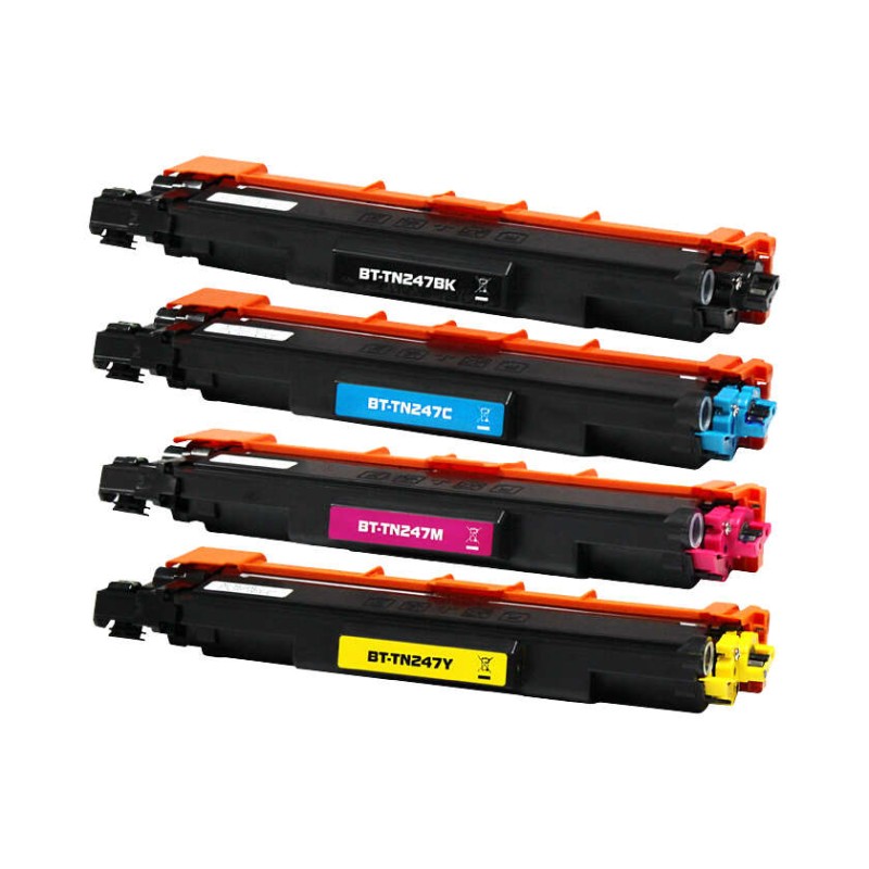 Brother TN247/TN243 Confezione da 4 cartucce toner generiche