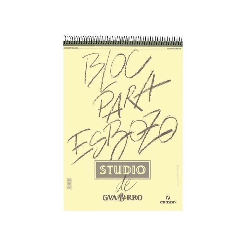 Blocco da disegno Canson da 100 fogli A3 - 29.7x42 cm - 90 g - Bianco