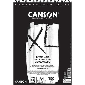 Canson XL Blocco Nero da 40...